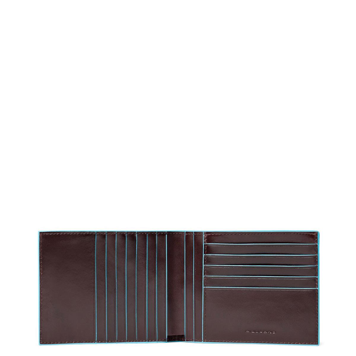 PIQUADRO PORTAFOGLI IN PELLE CON PORTA CARTE