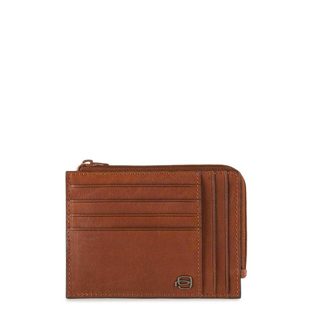PIQUADRO BLACK SQUARE PORTADOCUMENTI CON ZIP