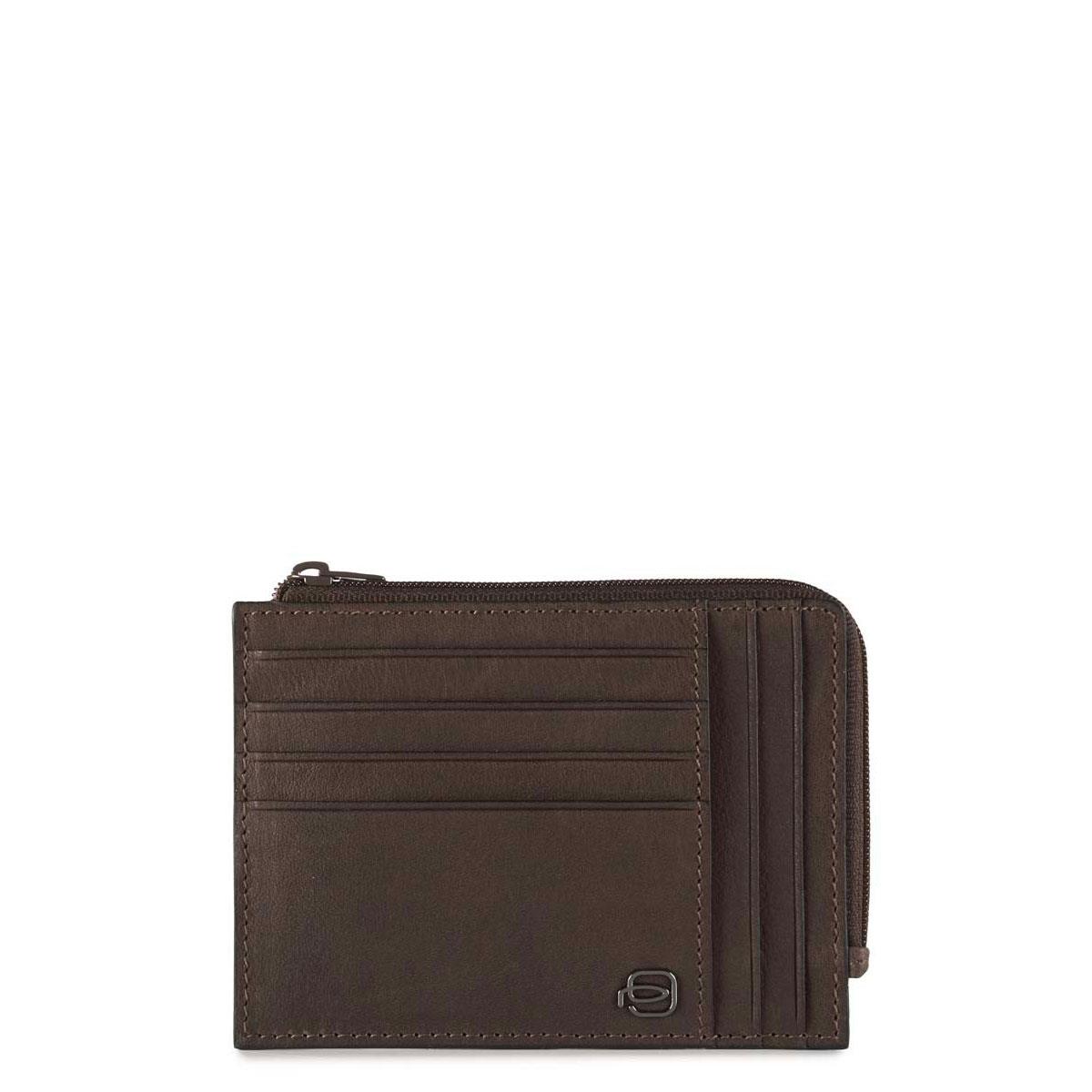PIQUADRO BLACK SQUARE PORTADOCUMENTI CON ZIP