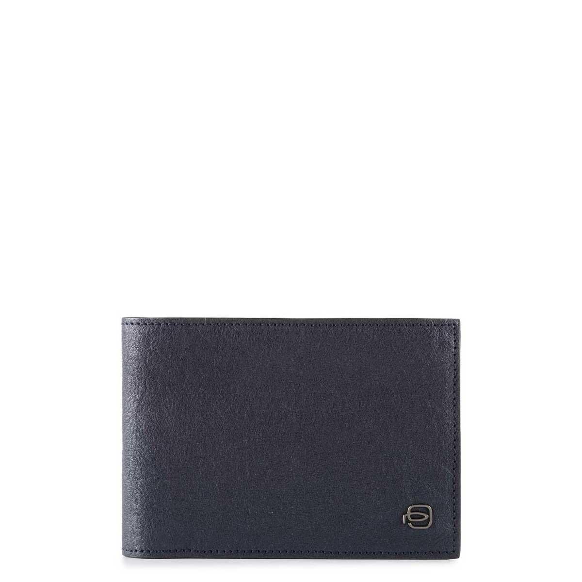 PIQUADRO BLACK SQUARE PORTAFOGLI COMPLETO