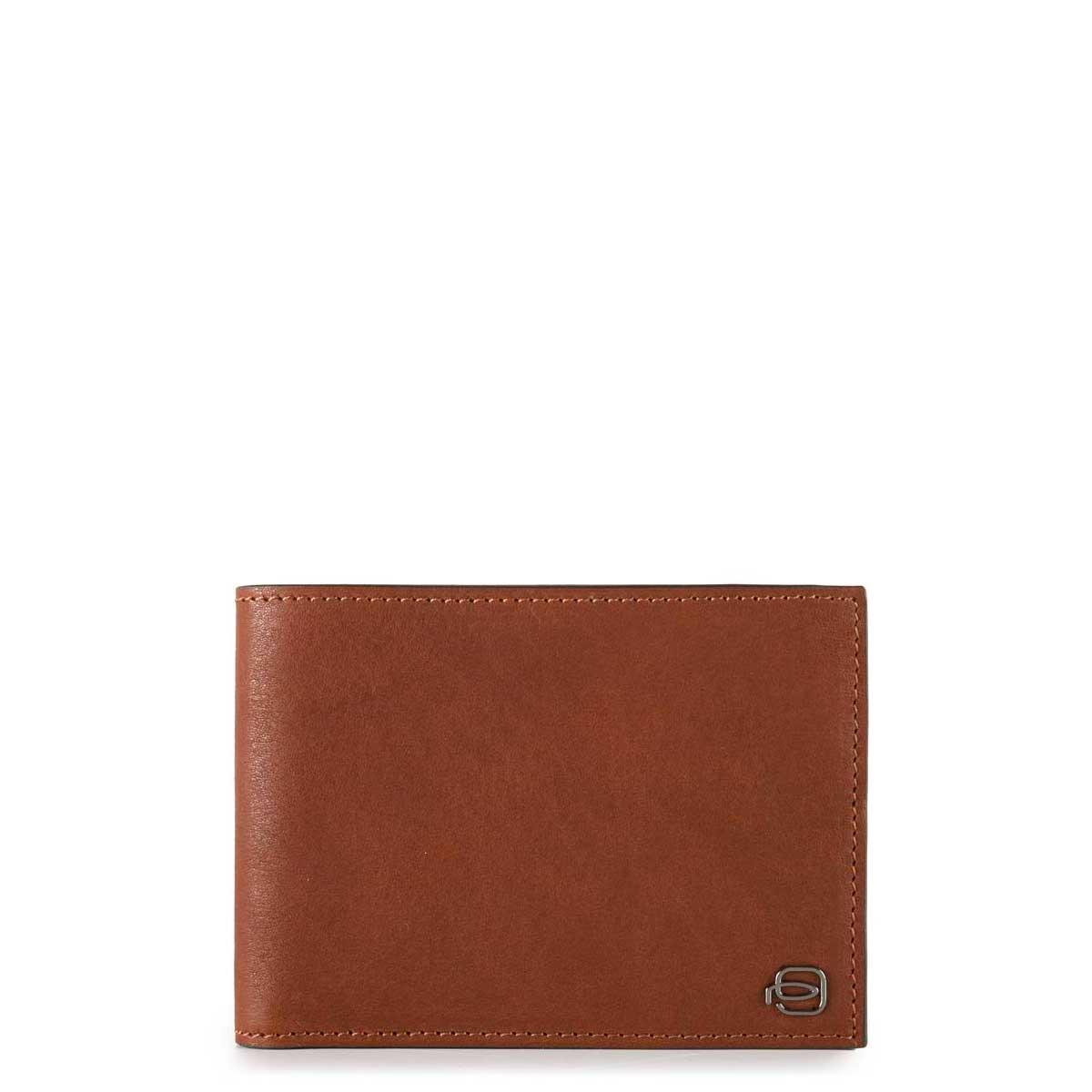 PIQUADRO BLACK SQUARE PORTAFOGLI COMPLETO