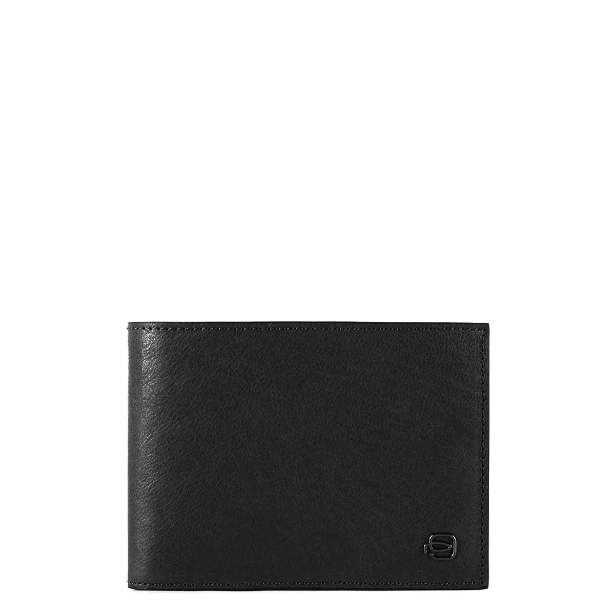 PIQUADRO PORTAFOGLI COMPLETO BLACK SQUARE
