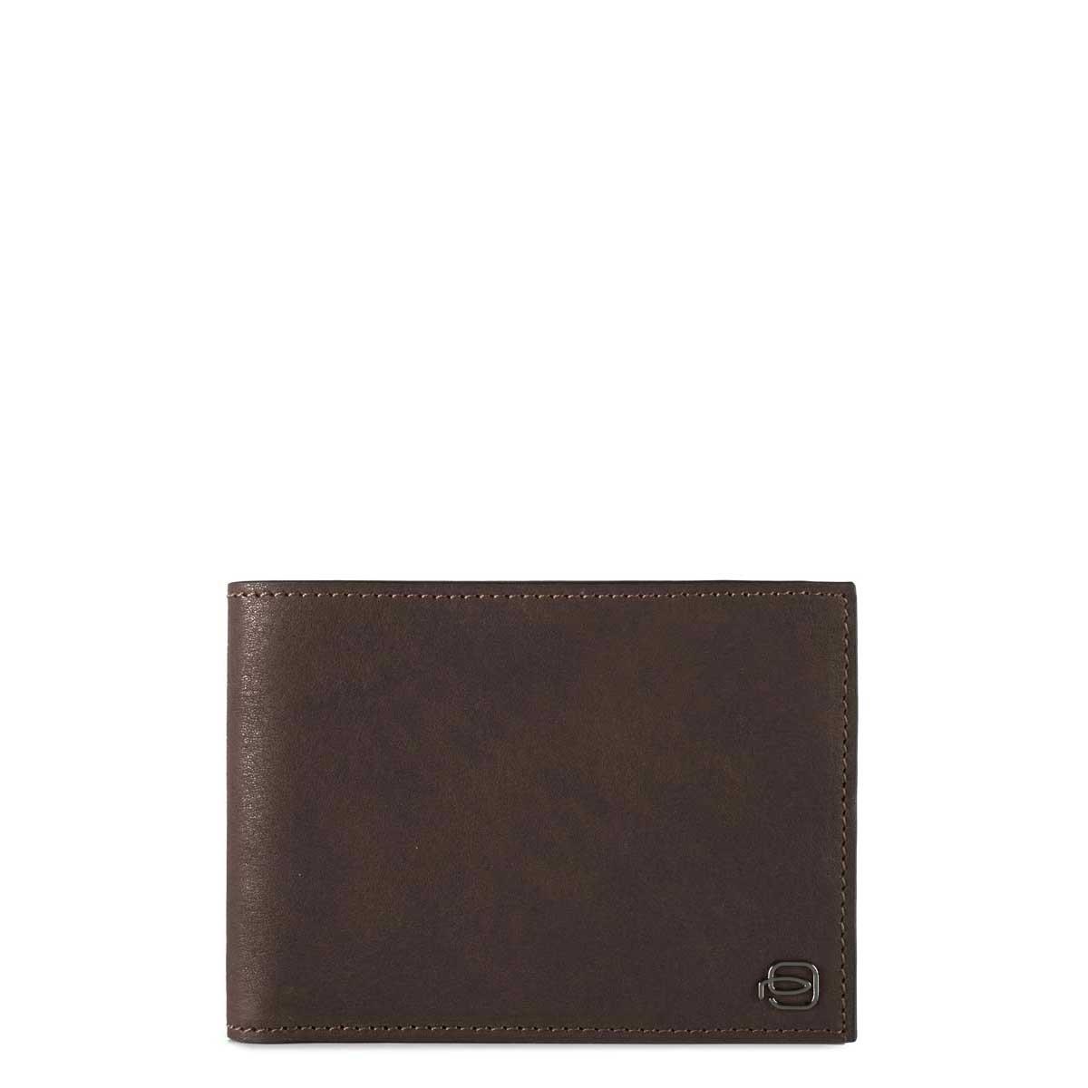 PIQUADRO BLACK SQUARE PORTAFOGLI COMPLETO
