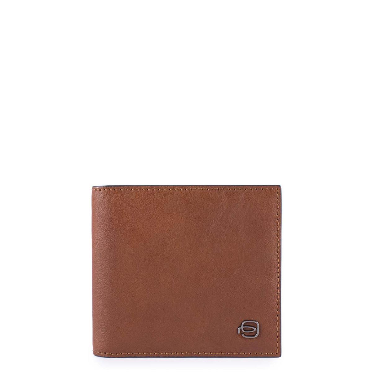 PIQUADRO BLACK SQUARE PORTAFOGLI PORTA DOLLARI