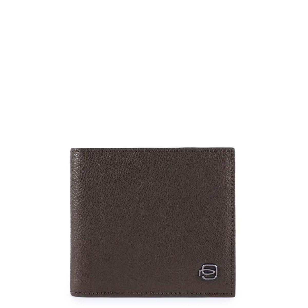 PIQUADRO BLACK SQUARE PORTAFOGLI PORTA DOLLARI