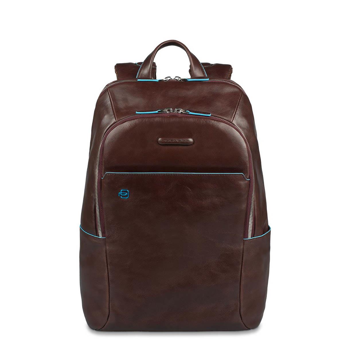 PIQUADRO BLUE SQUARE ZAINO PORTA PC PELLE