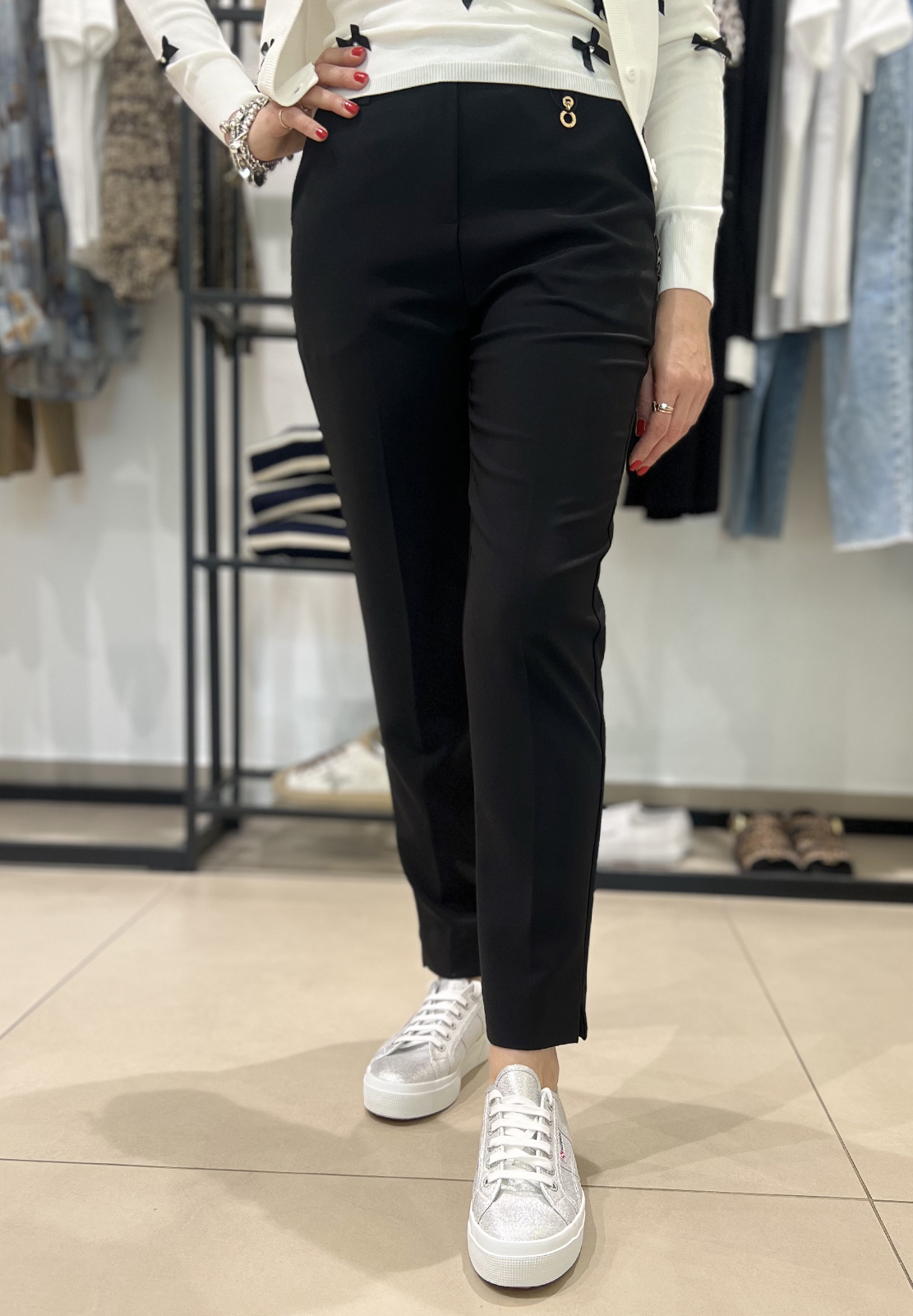 RELISH PANTALONI OSTENDOVITA ALTA