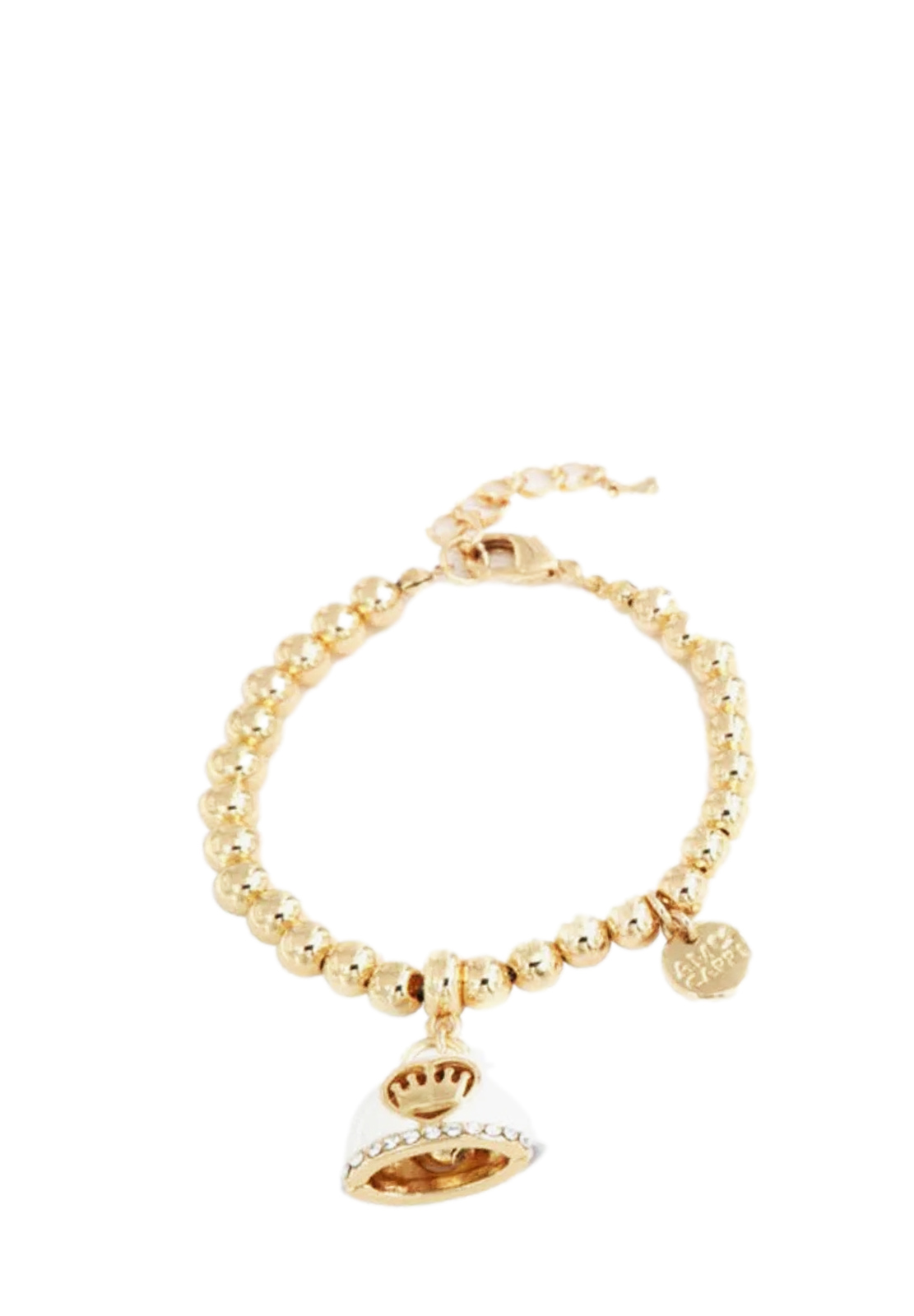 AMO CAPRI BRACCIALE CAMPANA BIANCA CON CORONA