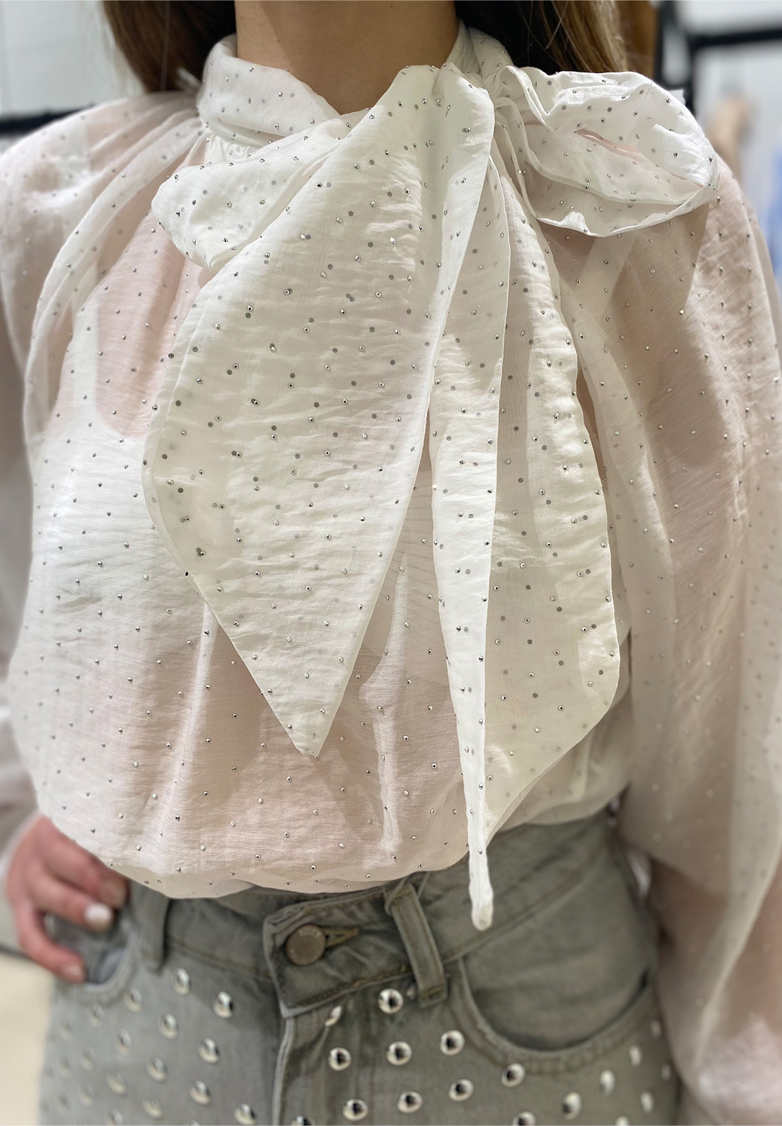 MOTEL CAMICIA CON STRASS