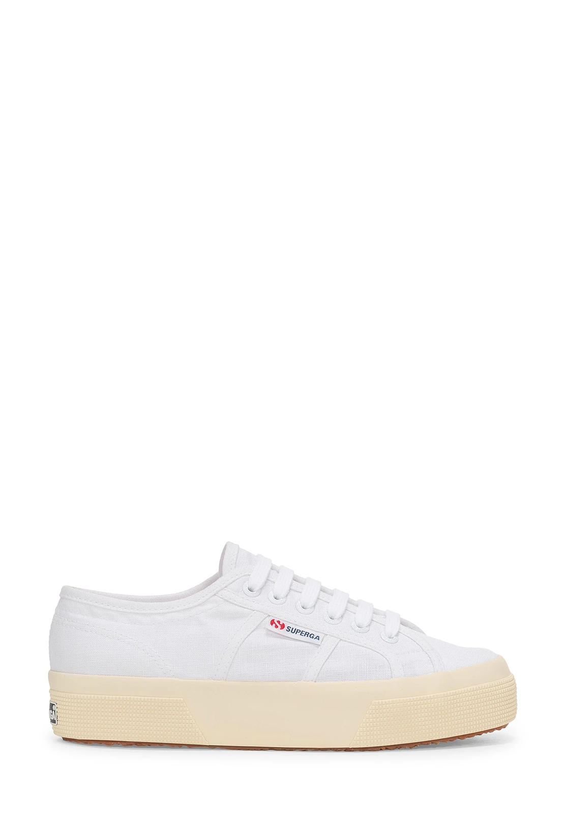 SUPERGA SNEAKERS PLATFORM LINO