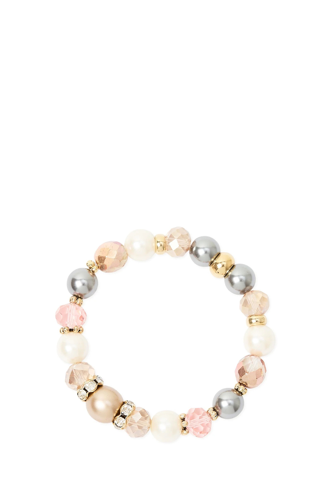 SODINI BRACCIALE ELASTICO SFERE PERLE HERA