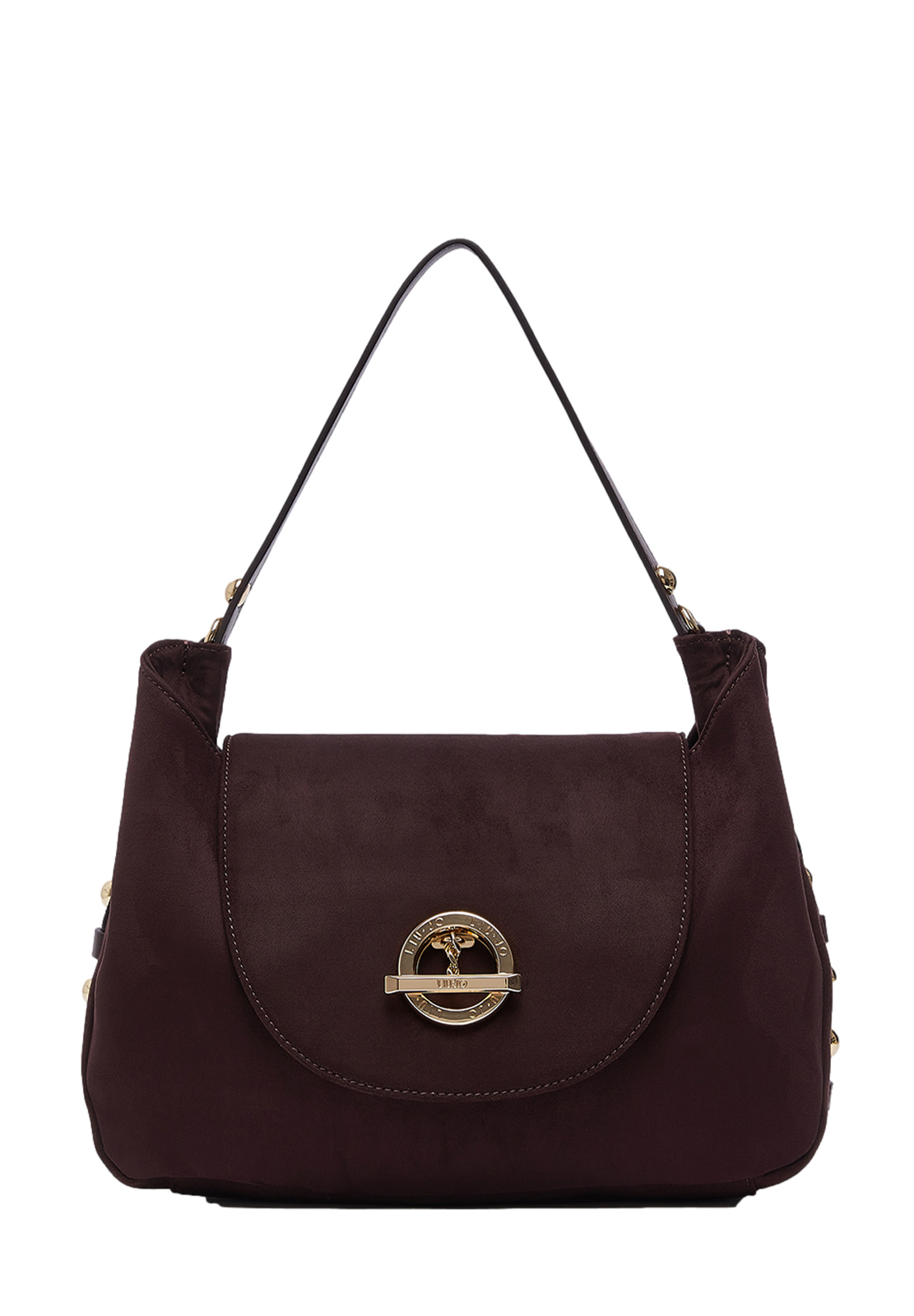 LIU JO BORSA SCAMOSCIATA CON BORCHIE