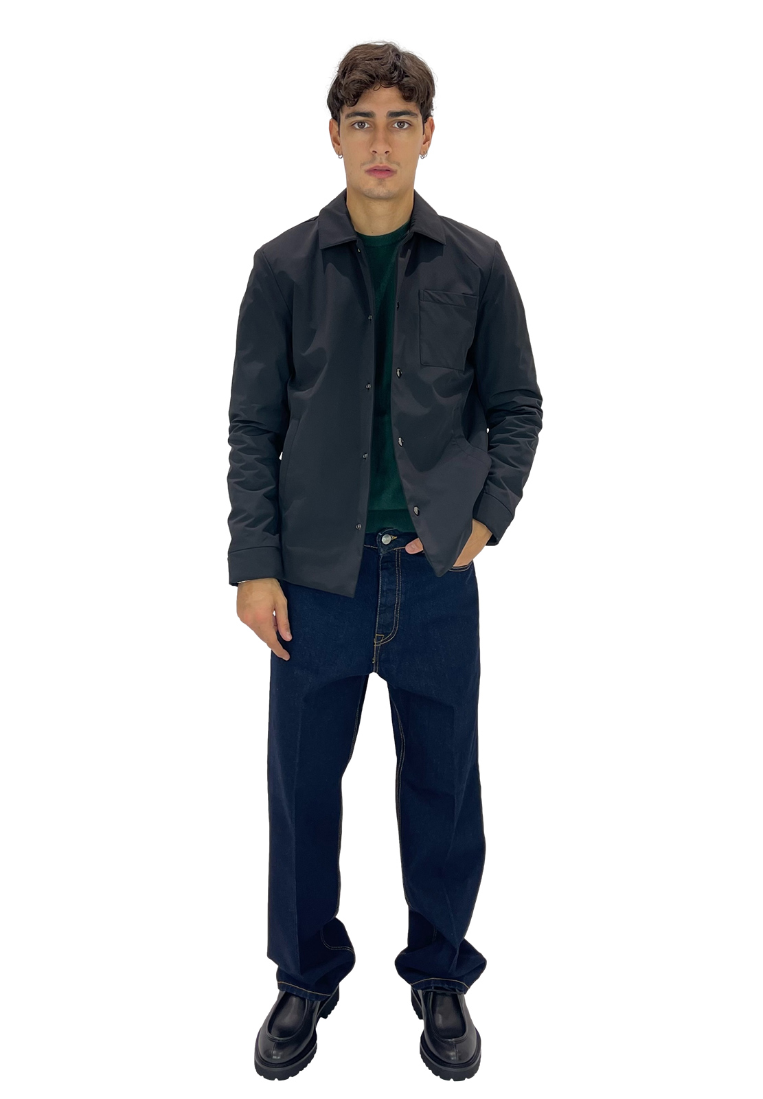 DIKTAT OVERSHIRT IN NYLON