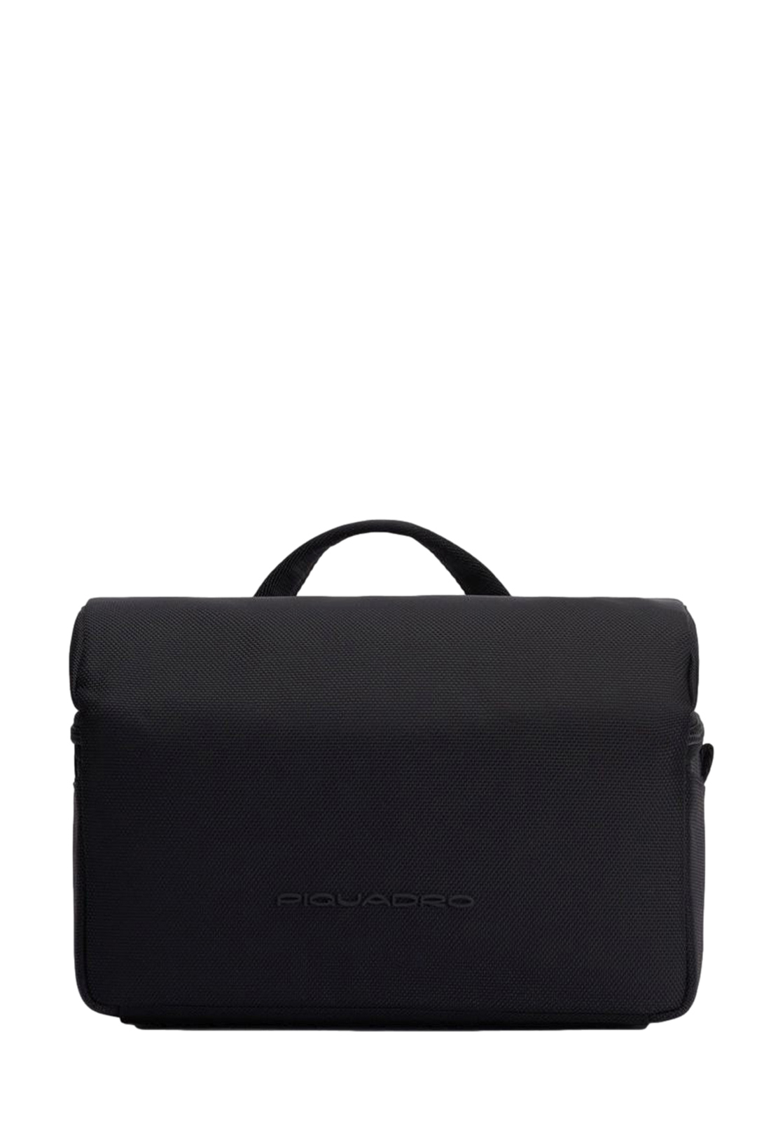 PIQUADRO BORSA FOTOGRAFICA IN TESSUTO E PELLE