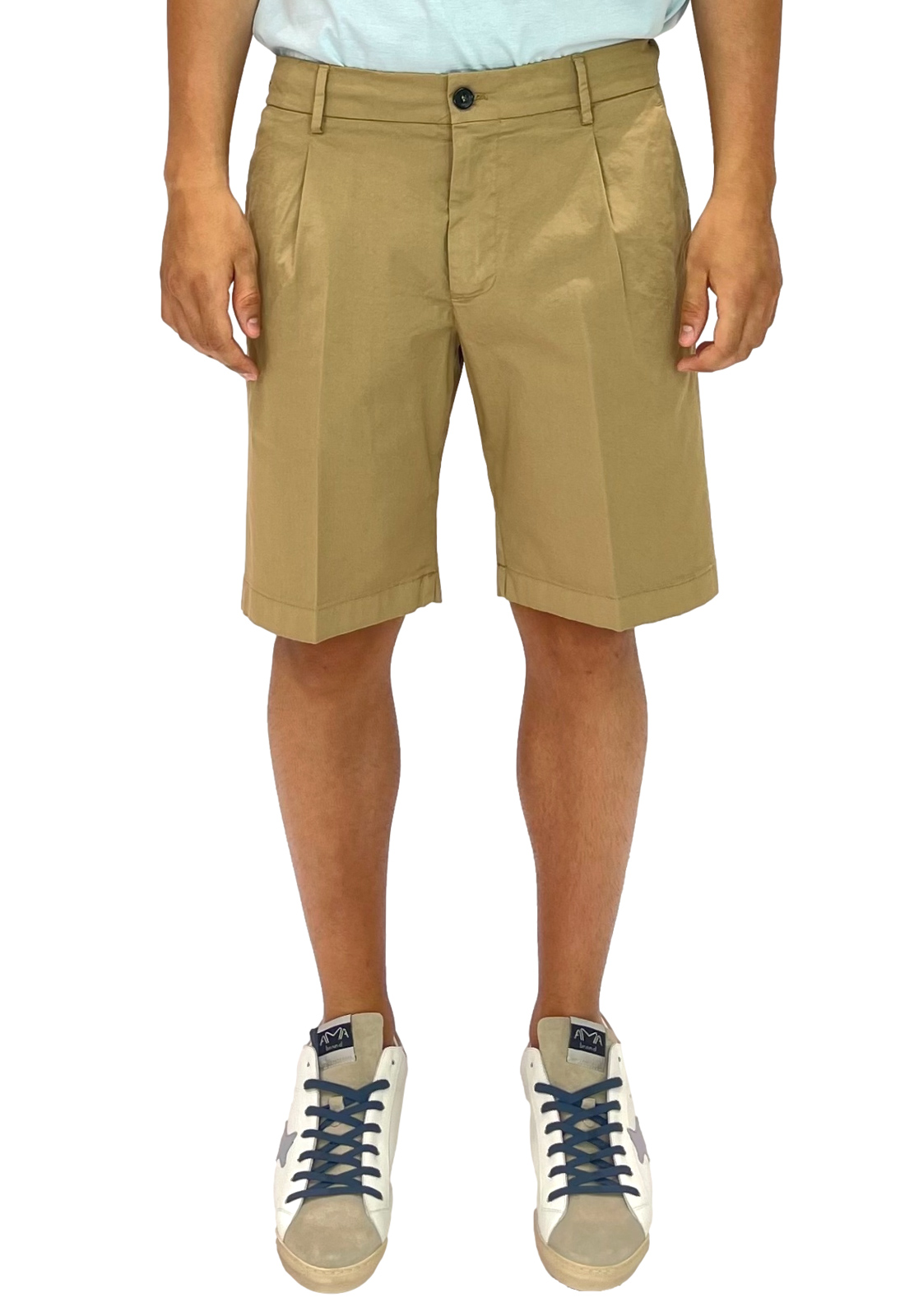 BE ABLE BERMUDA RICHARD IN COTONE TINTO CAPO