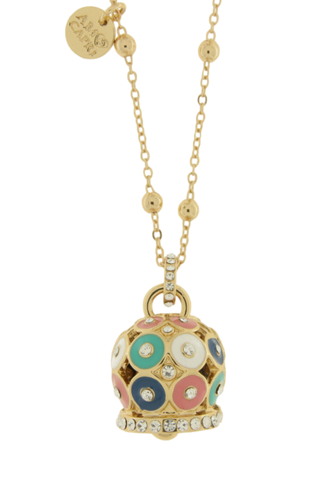 AMO CAPRI COLLANA CAMPANA GRANDE MULTICOLOR