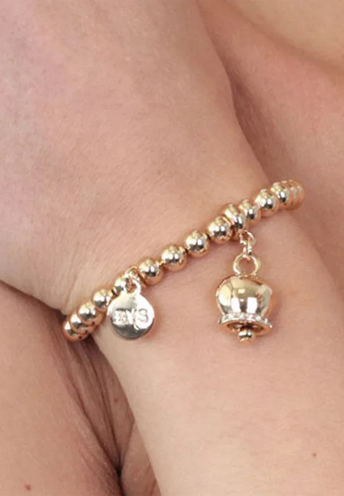 AMO CAPRI BRACCIALE SFERE CAMPANA STRASS