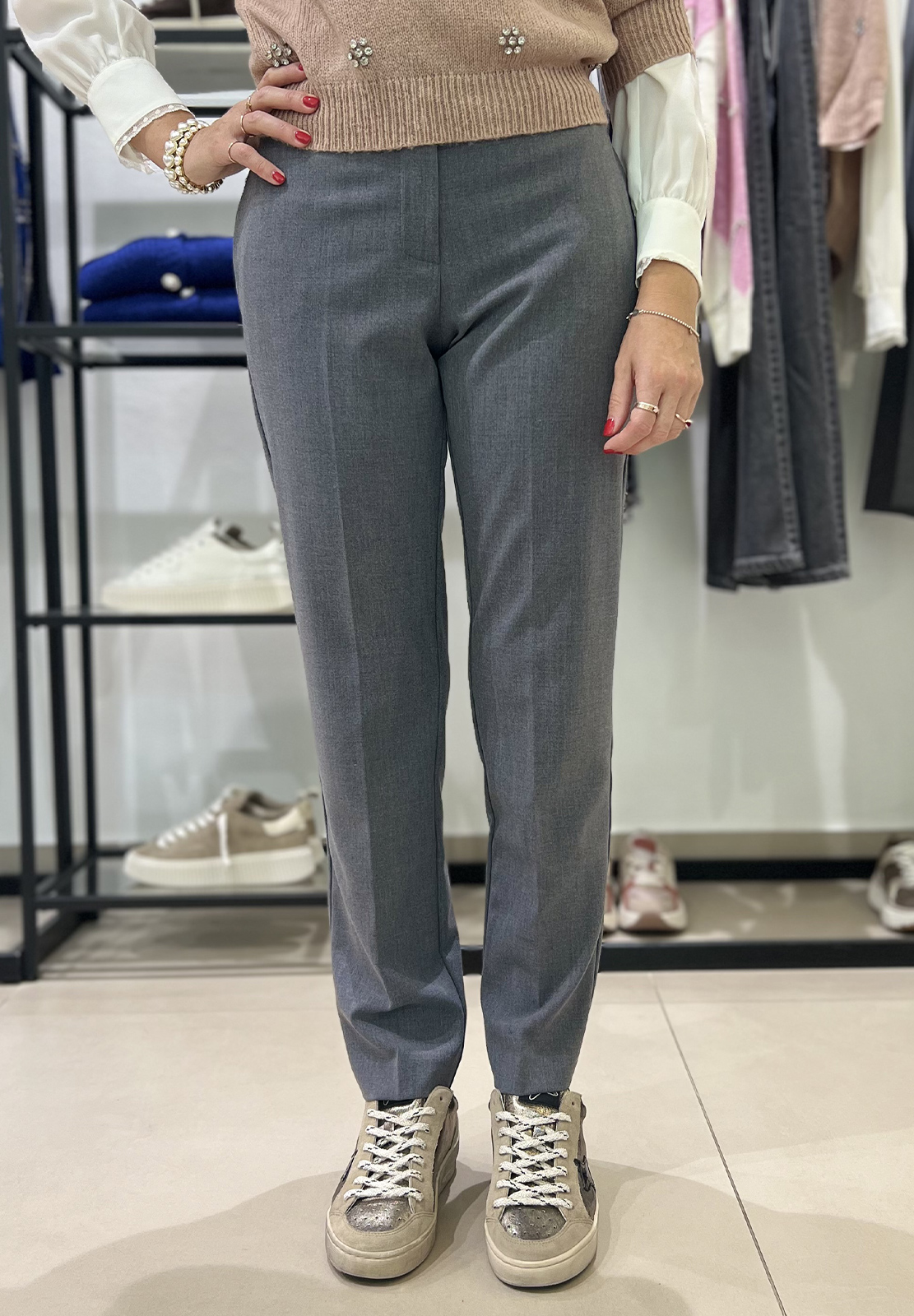 HAVEONE PANTALONE SIGARETTA