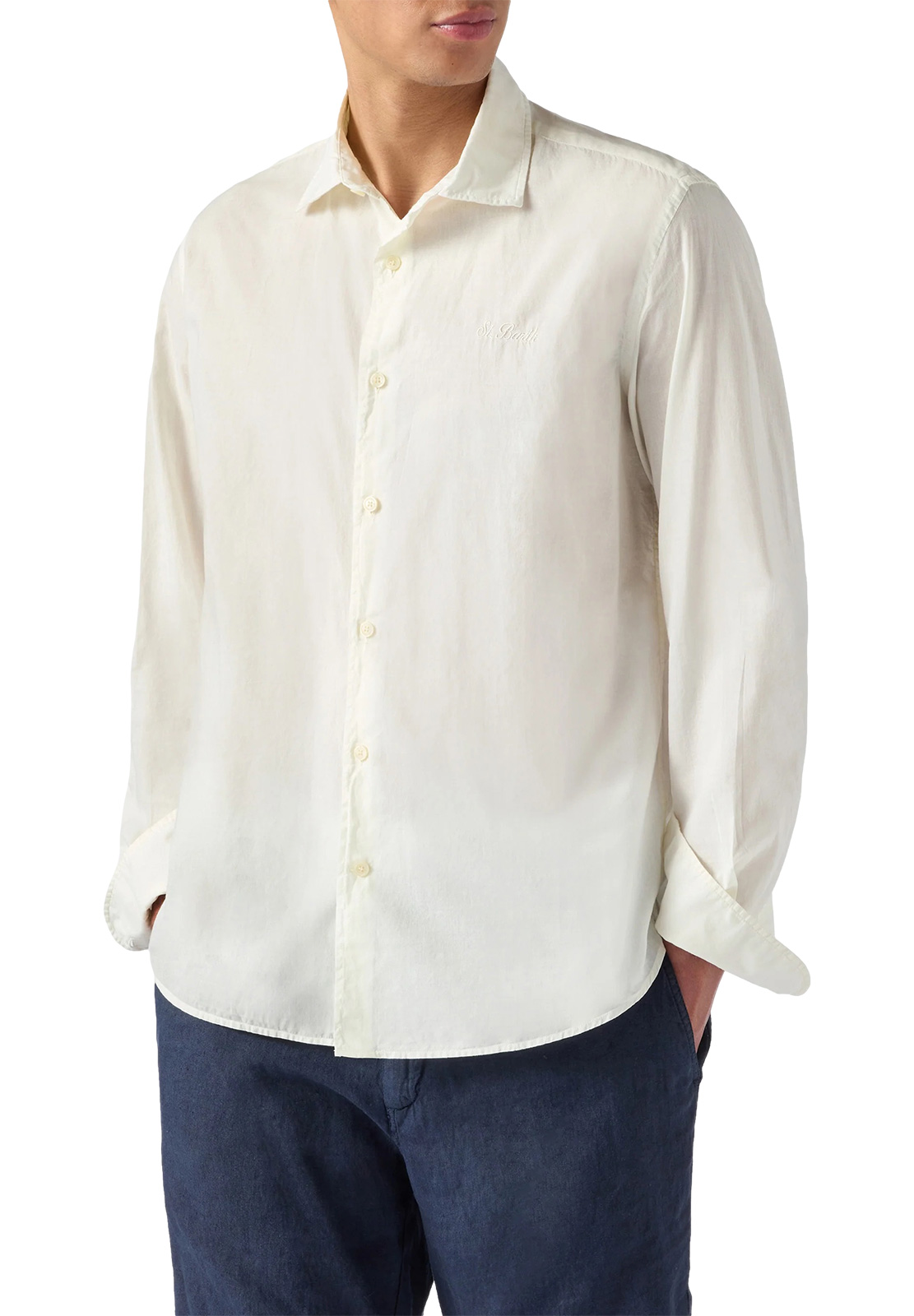 SAINT BARTH CAMICIA IN MUSSOLA DI COTONE