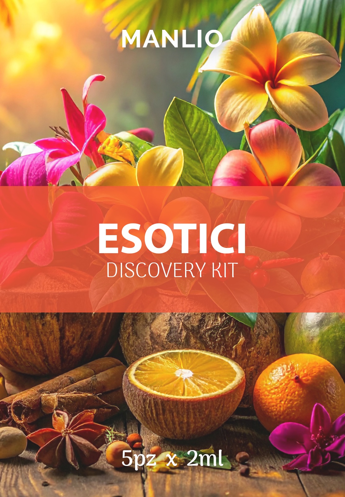 MANLIO DISCOVERY KIT ESOTICI - 5 FIALE