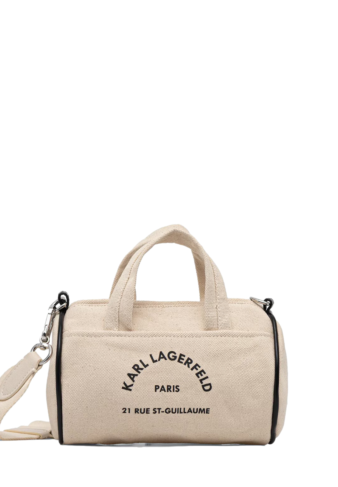 KARL LAGERFELD BAULETTO IN COTONE