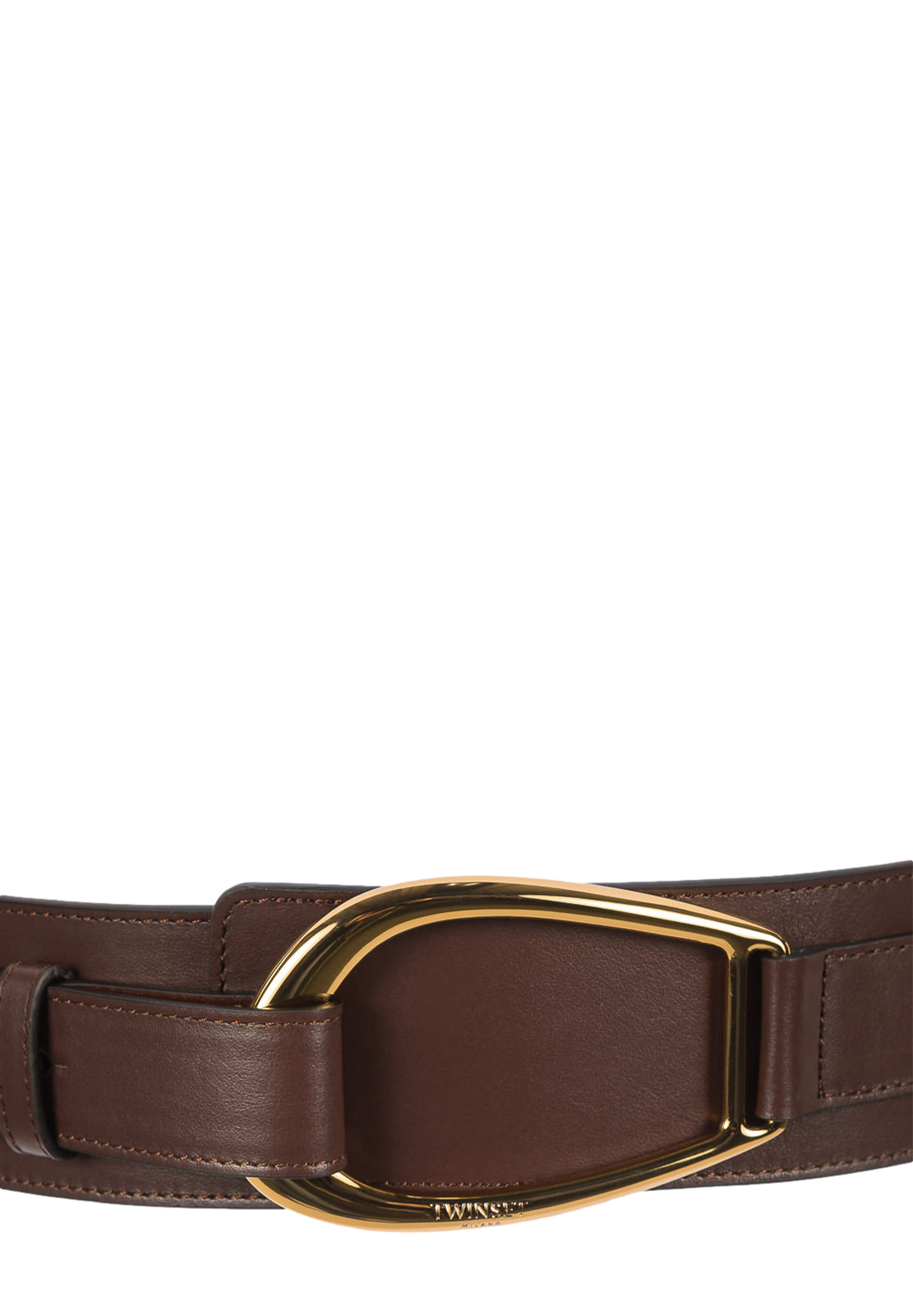 TWINSET CINTURA IN PELLE CON FIBBIA
