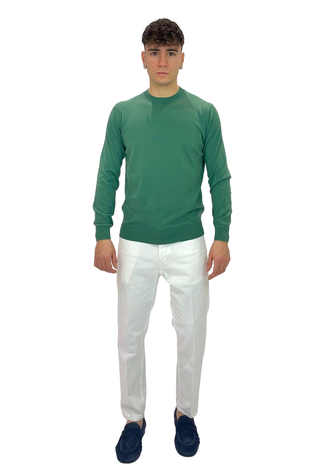 FILIPPO DE LAURENTIIS GIROCOLLO 100% COTONE