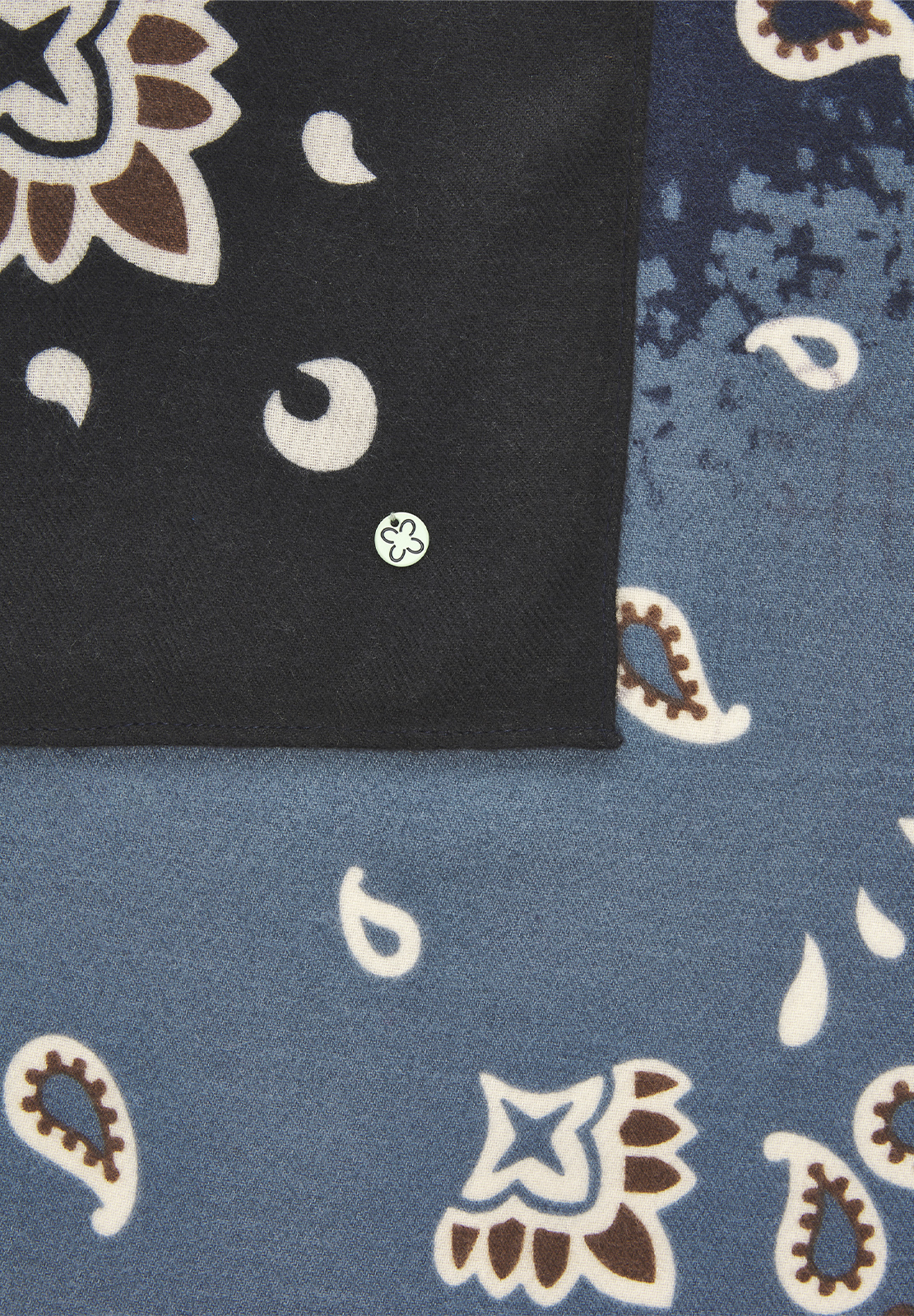 CODELLO SCIARPA PAISLEY 120X120CM