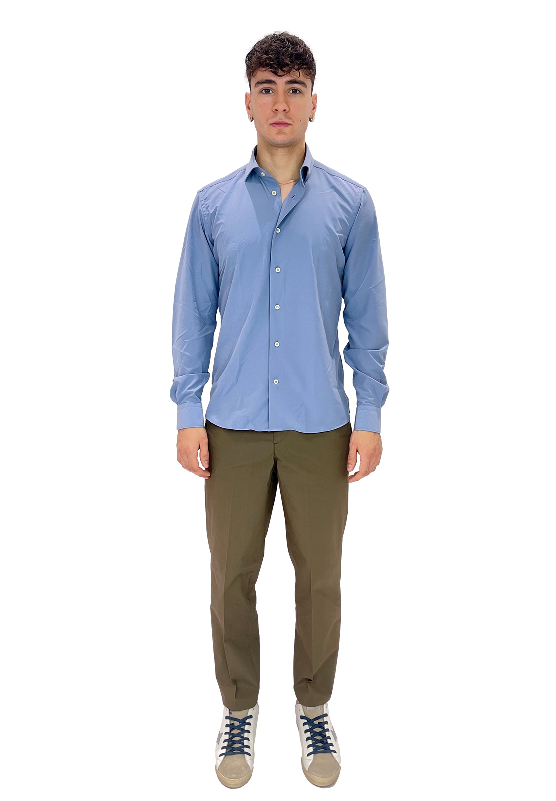 MASTRICAMICIAI CAMICIA IN TESSUTO TECNICO