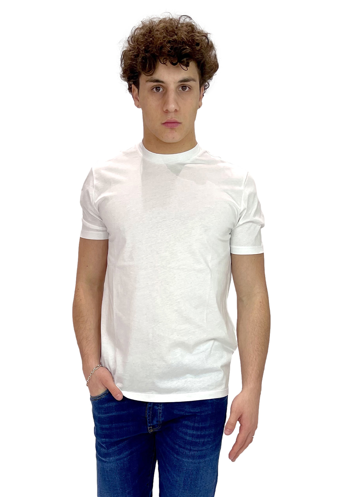LIU JO T SHIRT GIRO MC NEWMERCER