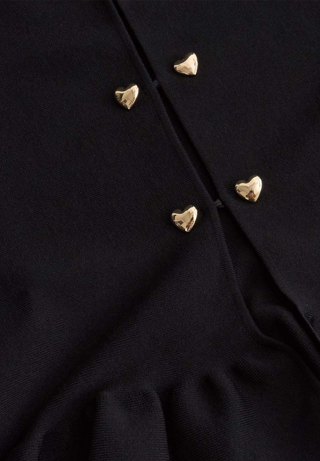 TWINSET GIACCA COREANA IN MAGLIA CON BALZE