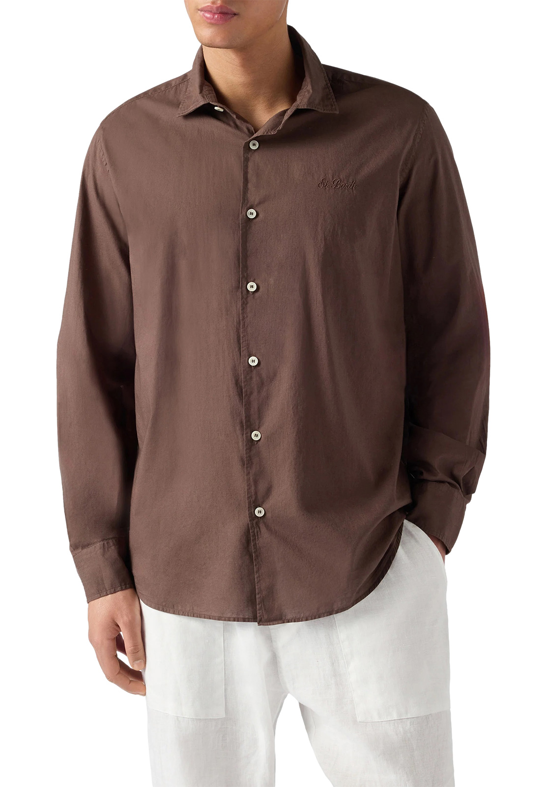 SAINT BARTH CAMICIA IN MUSSOLA DI COTONE