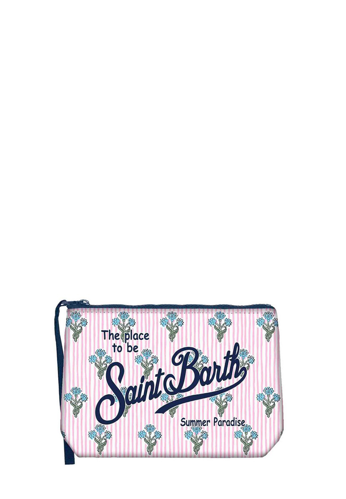 SAINT BARTH POCHETTE ALINE DESI STRIPES