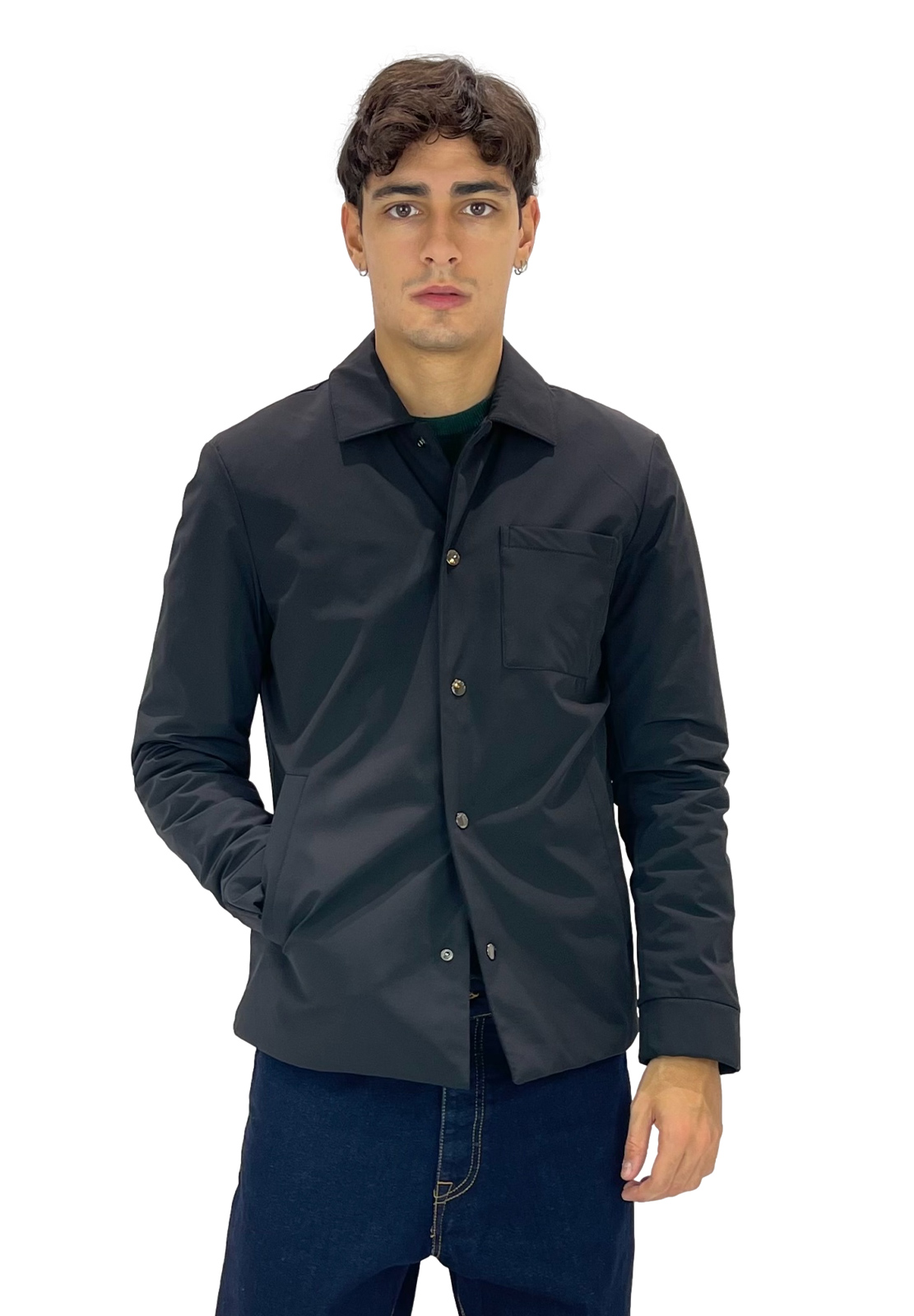 DIKTAT OVERSHIRT IN NYLON