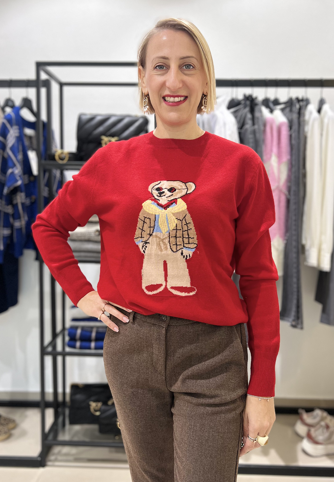 MOTEL MAGLIA CON ORSO