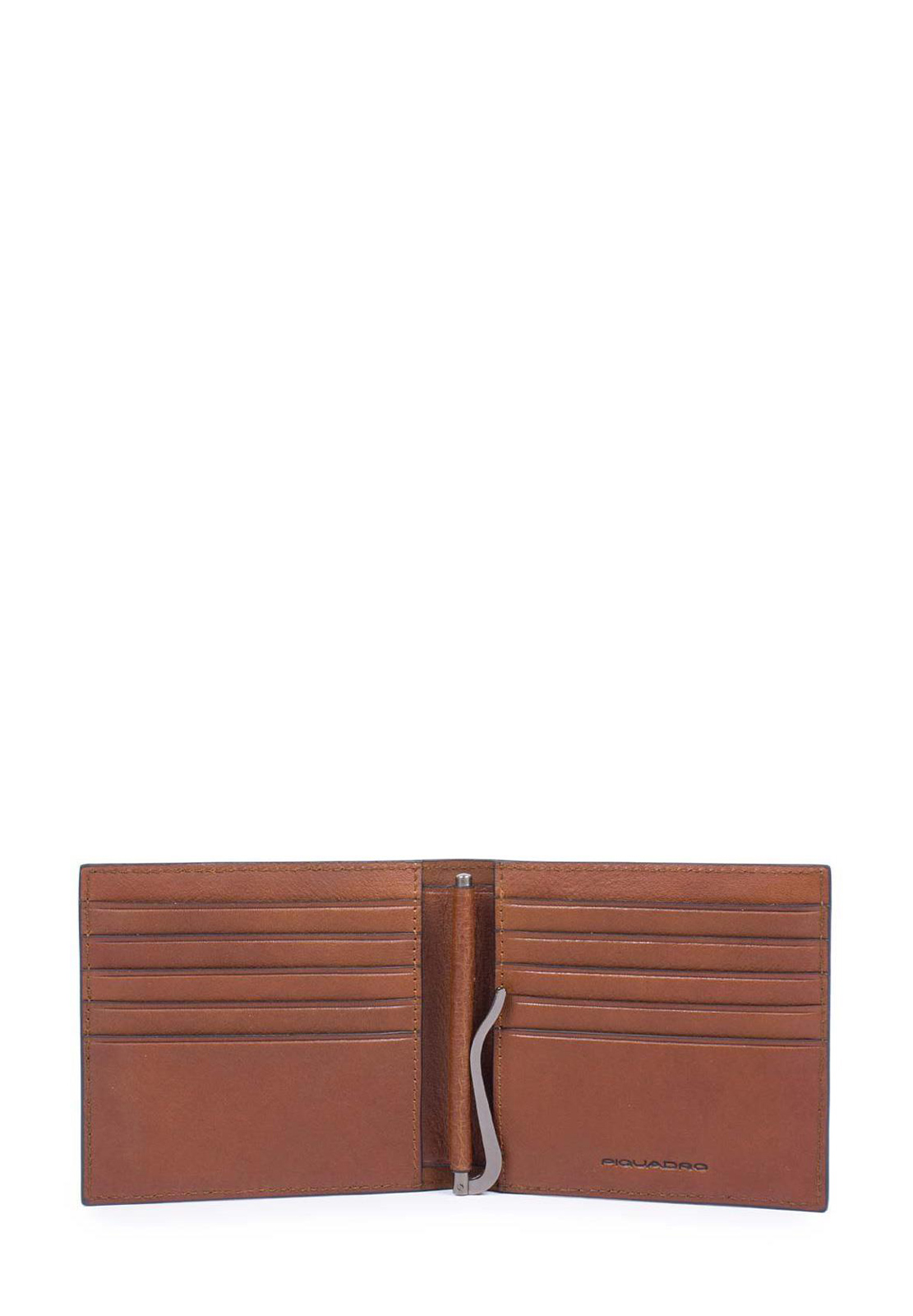 PIQUADRO BLACK SQUARE PORTAFOGLI PORTA DOLLARI