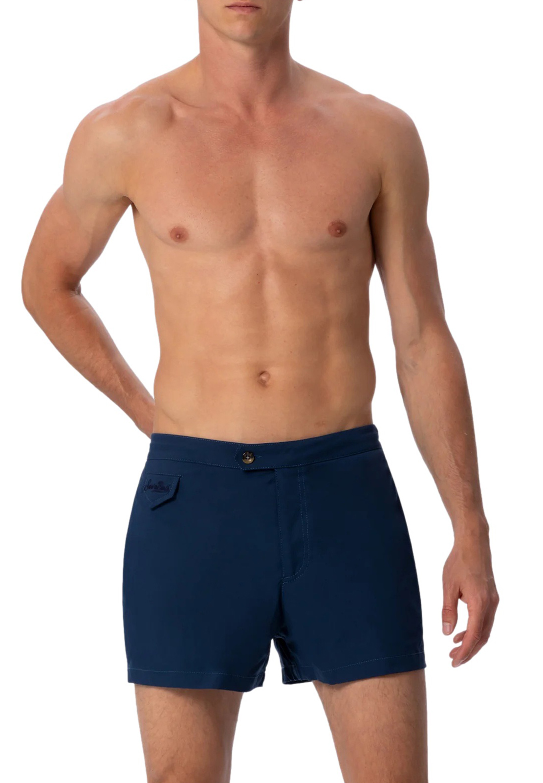 SAINT BARTH COSTUME STRETCH CON BOTTONCINO
