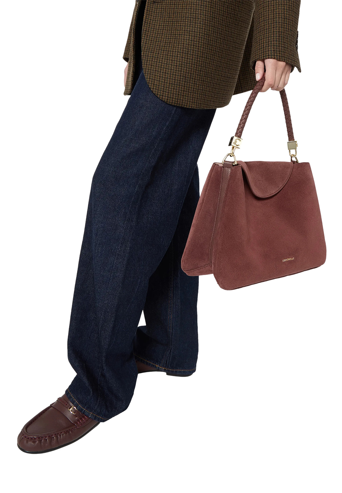 COCCINELLE BORSA TIGGY SUEDE