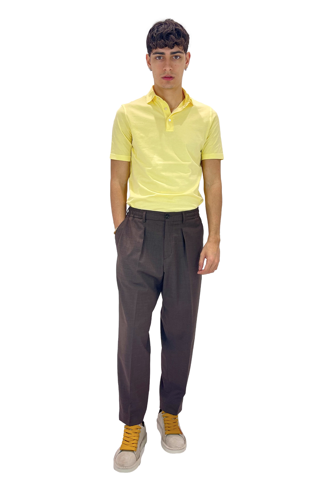 FILIPPO DE LAURENTIIS POLO MANICA CORTA