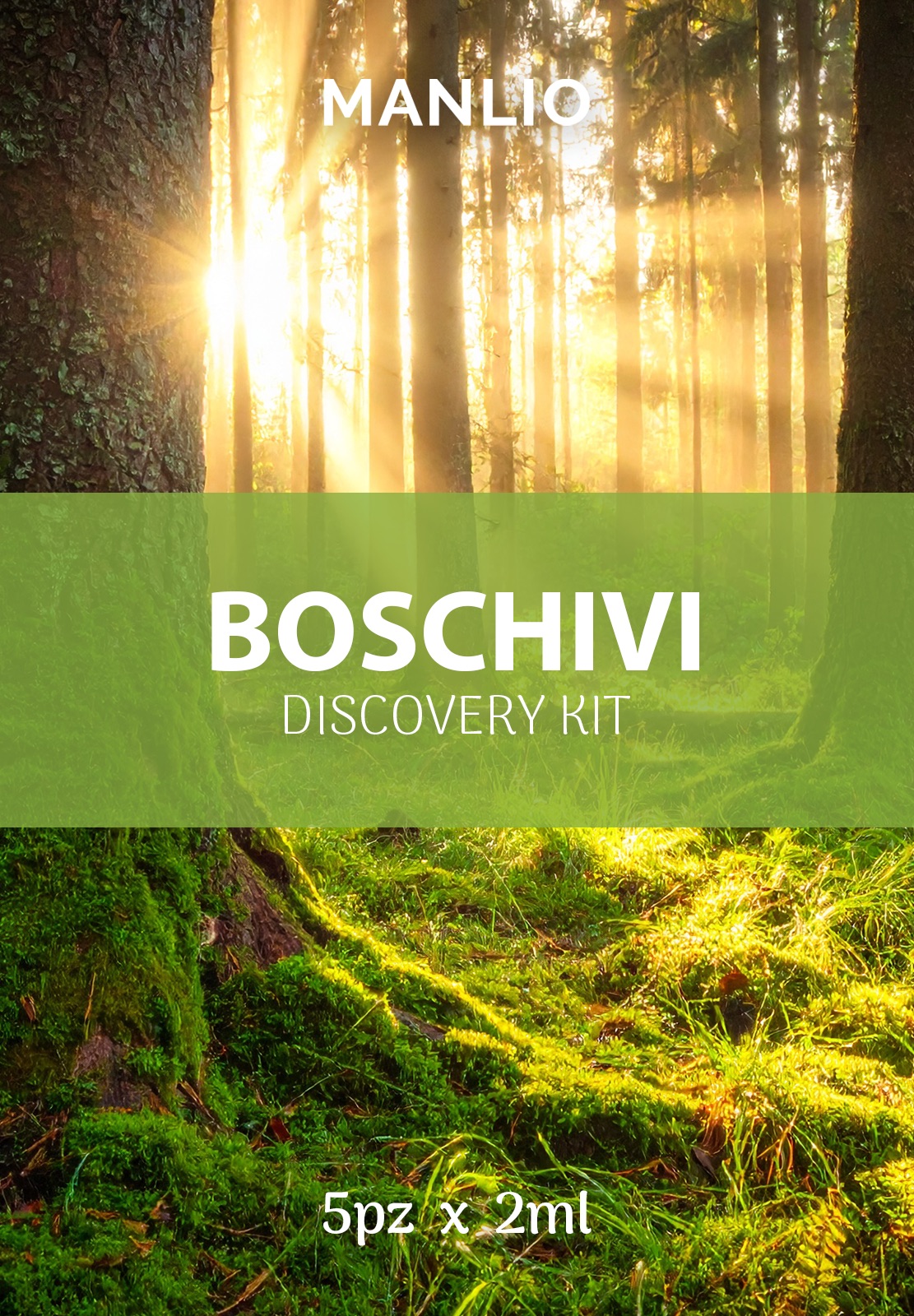 MANLIO DISCOVERY KIT BOSCHIVI - 5 FIALE