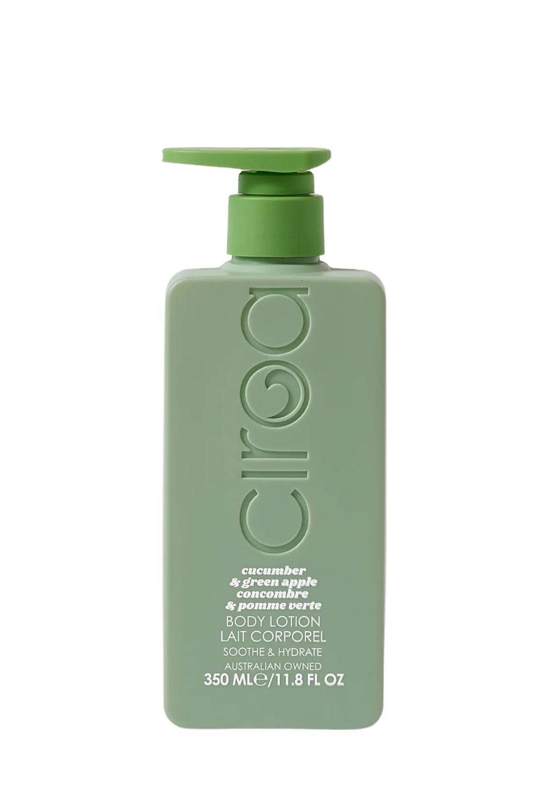 CIROA CUCUMBER & GREEN APPLE BODY LOTION 350ML