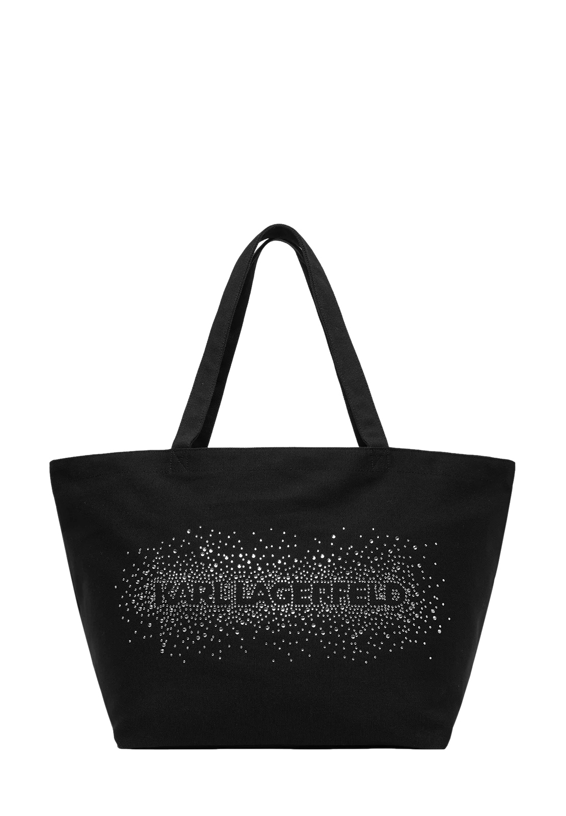 KARL LAGERFELD SHOPPING CON LOGO E STRASS