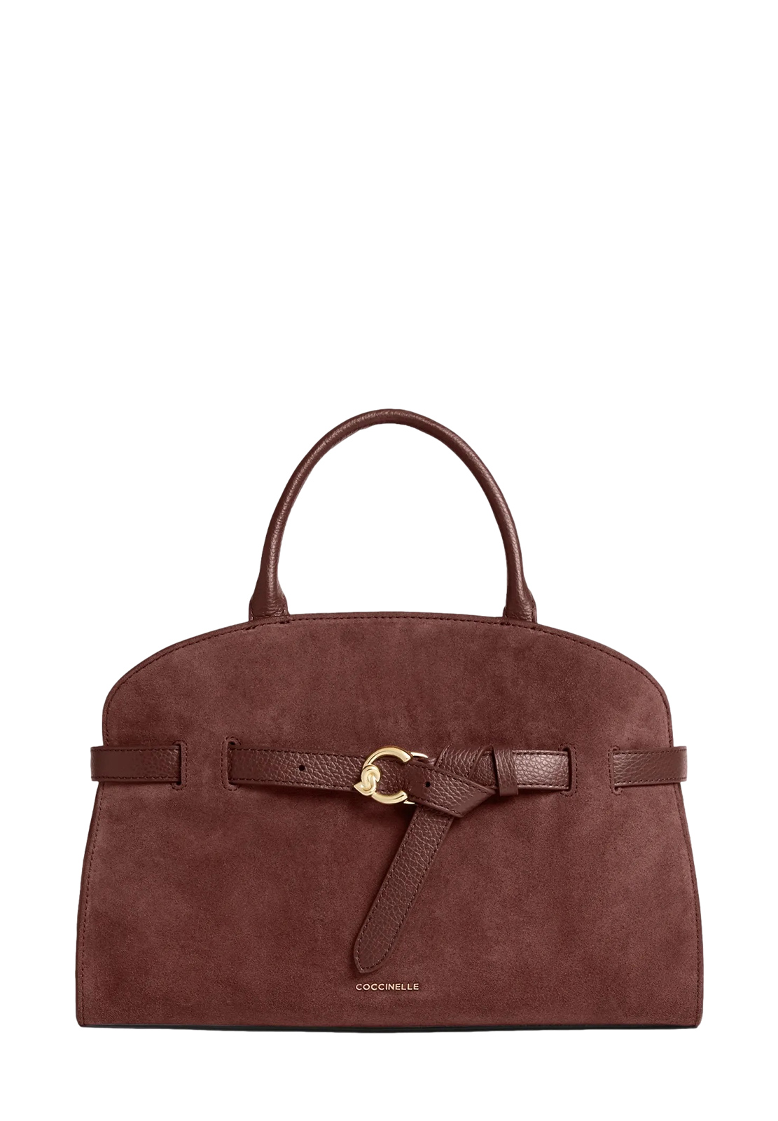 COCCINELLE BORSA SABINE SUEDE MEDIA