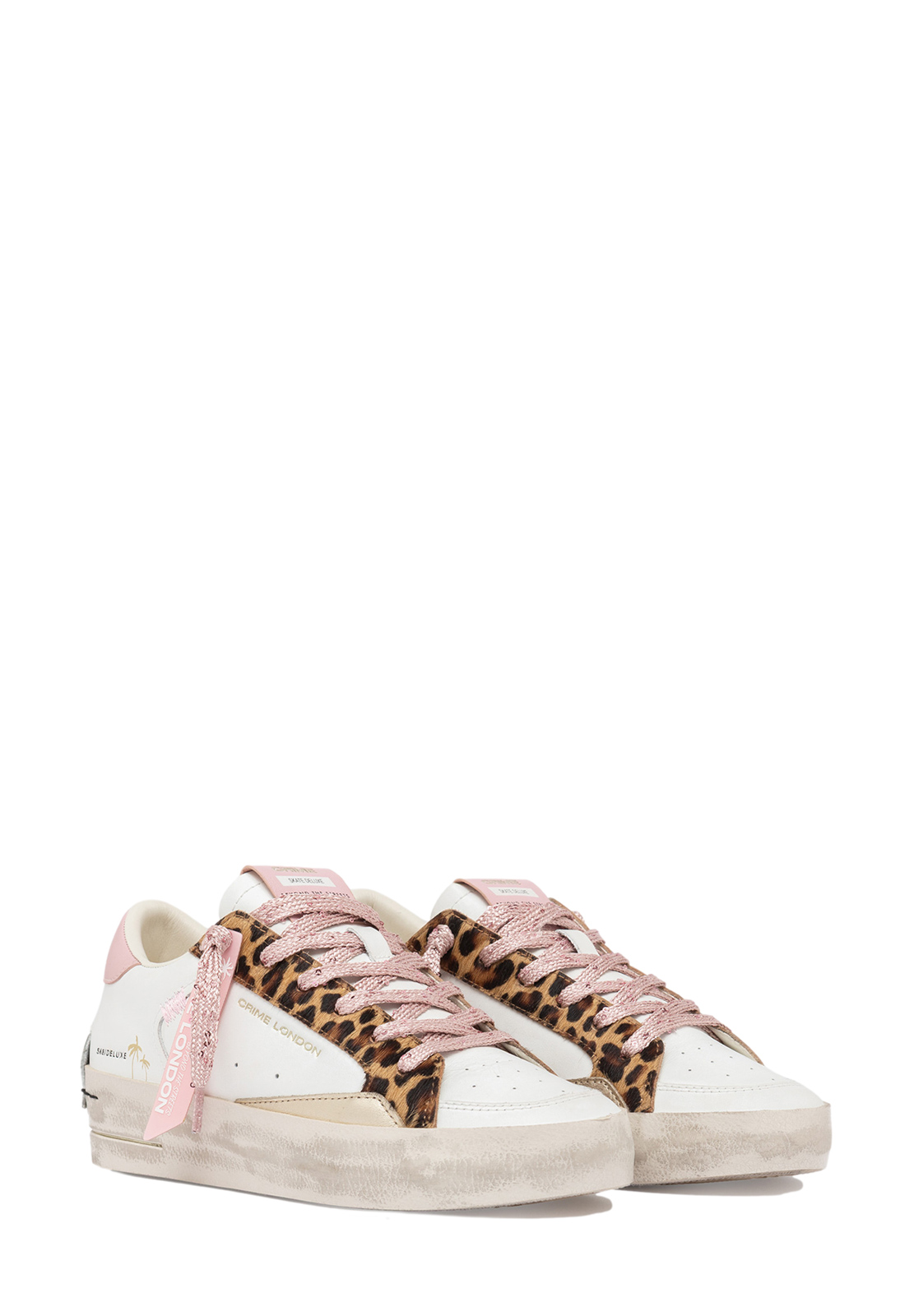 CRIME LONDON SNEAKERS SK8 DELUXE WEDGE