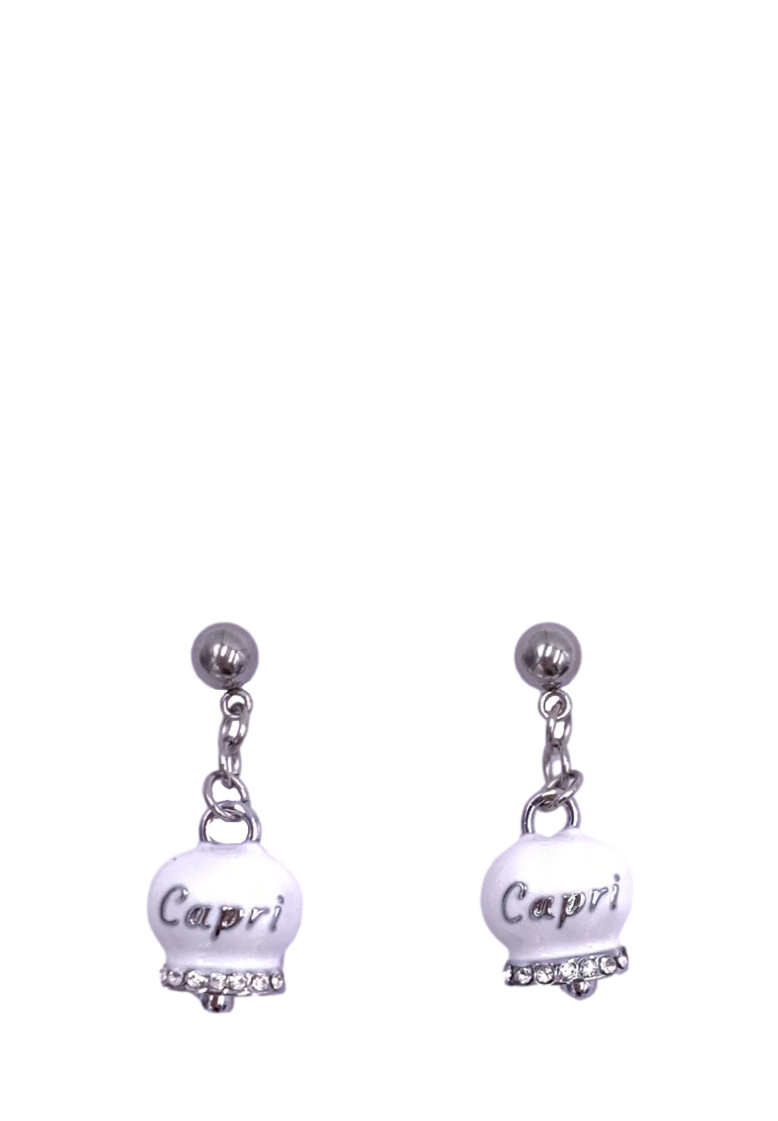 AMO CAPRI PENDENTI CON CAMPANELLA STRASS CAPRI