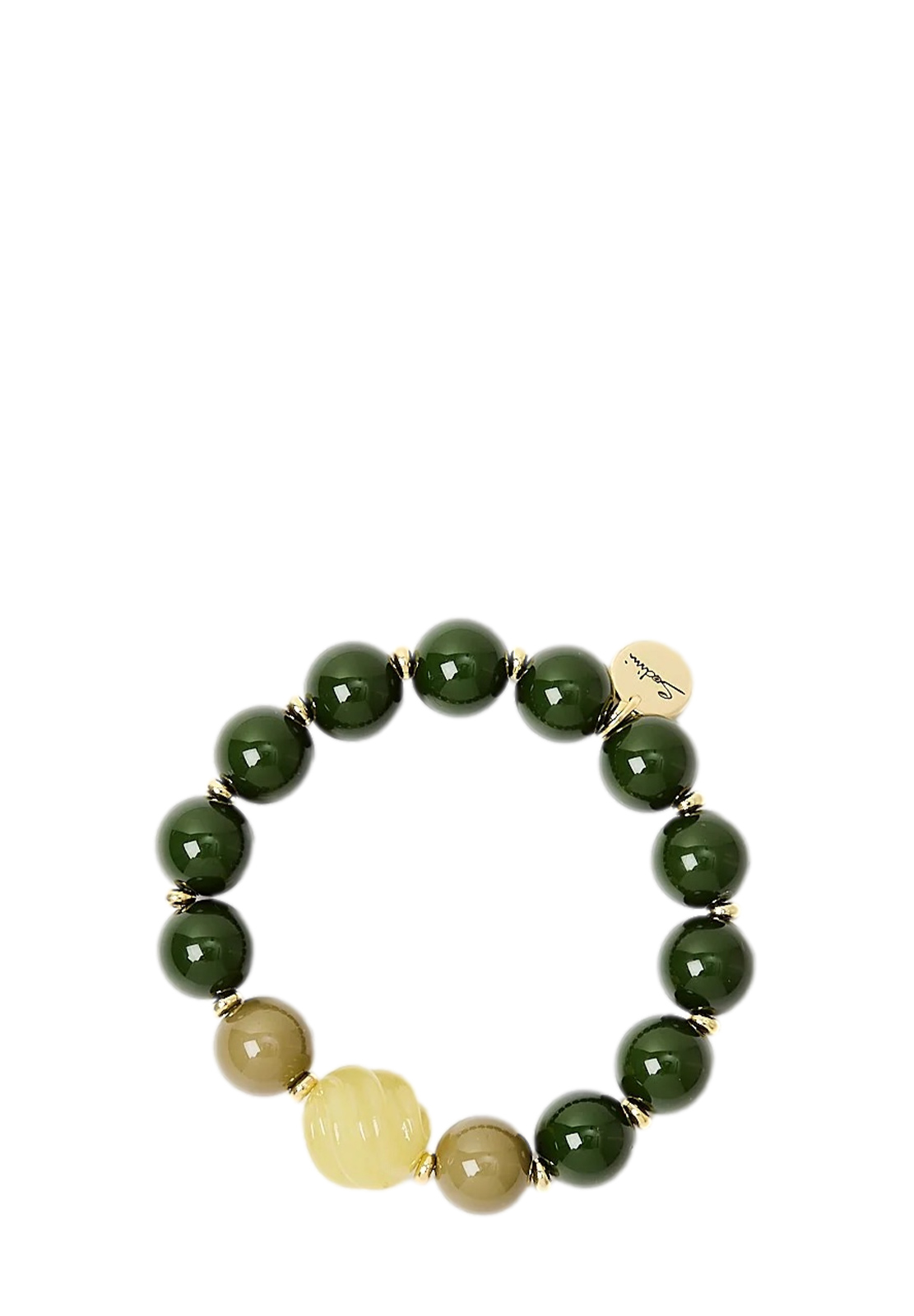 SODINI BRACCIALE ELASTICO BOULE RIGATA BELLE EPOQUE