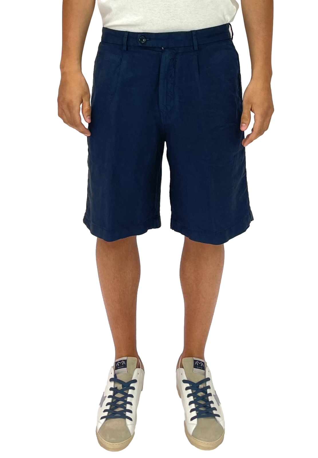BE ABLE BERMUDA NICOLAS 100% LINO