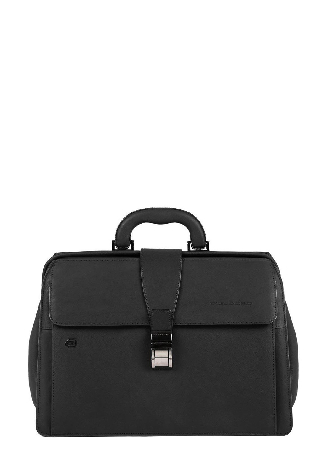 PIQUADRO BORSA MEDICO BLACK SQUARE