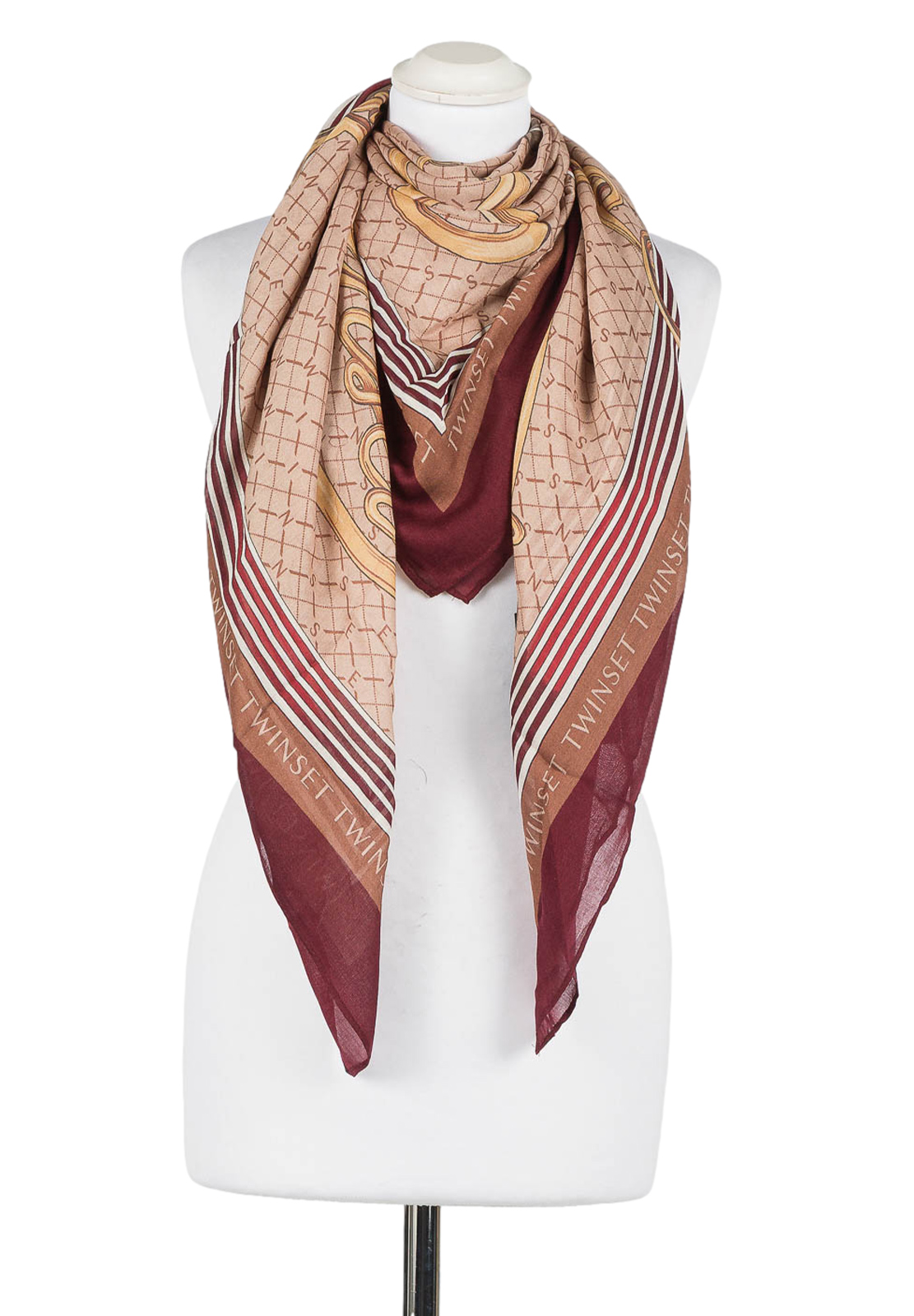 TWINSET KEFIA CON STAMPA CHARMS MIX