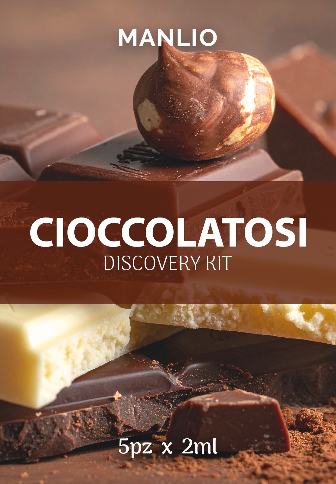 MANLIO DISCOVERY KIT CIOCCOLATOSI - 5 FIALE